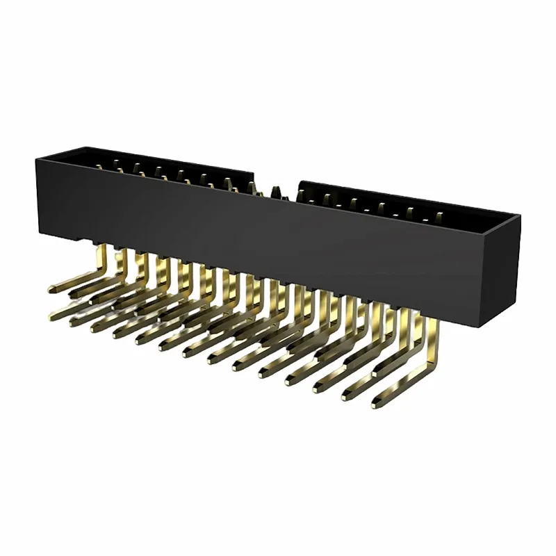 هدر جعبه 1.27 میلی متری دو ردیف دو ردیف سمت راست غوطه وری