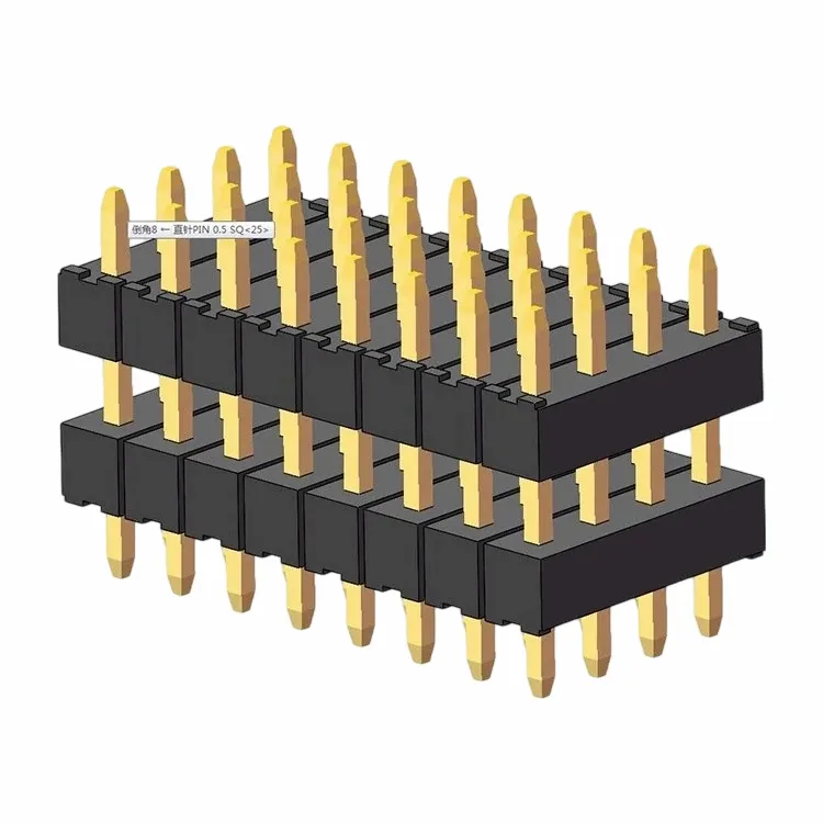 هدر پین 2.0 میلی متر چهار ردیف مستقیم