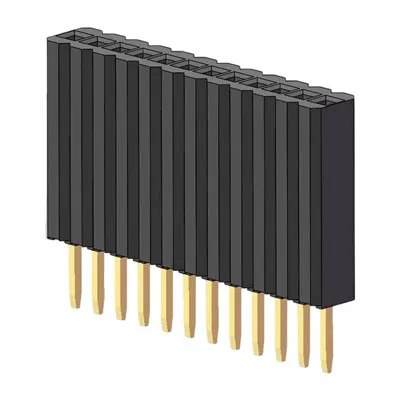 1.27x2.54mm هدر زن دو ردیف مستقیم