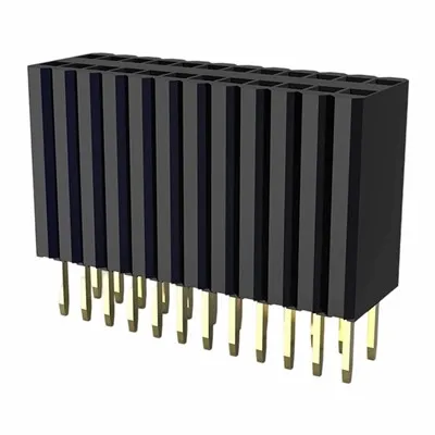 1.27x2.54mm هدر زن تک ردیف مستقیم