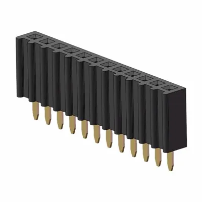 هدر زن 2.54 میلی متر تک ردیف مستقیم O نوع O